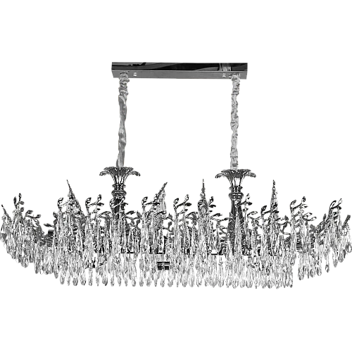 علاقي مودرن فضي E14*13