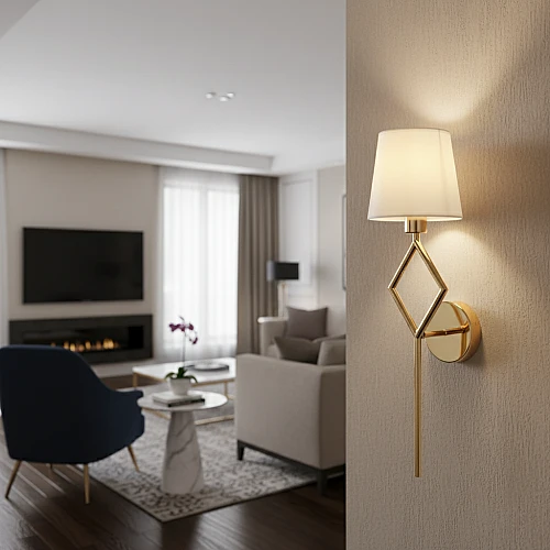 ابليك مودرن ذهبي E14*1