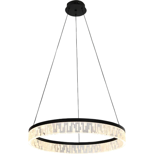 علاقي مودرن اسود لون الانارة 3 اضاءات واط 20 مقاس 600 ملم