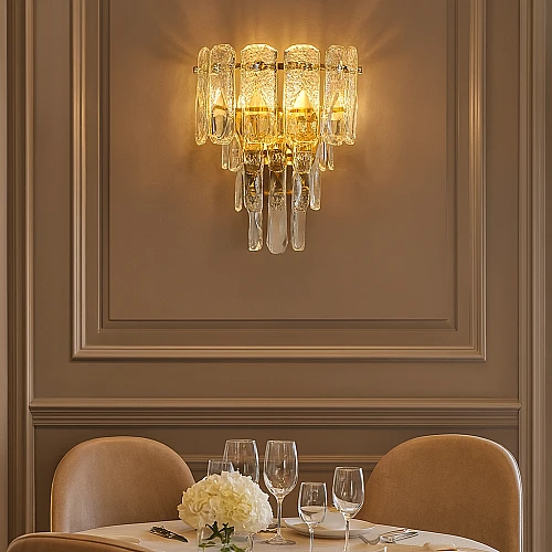 ابليك مودرن ذهبي E14*2