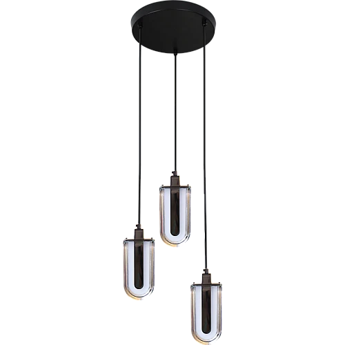 علاقي مودرن اسود لون الانارة 3 اضاءات واط 12