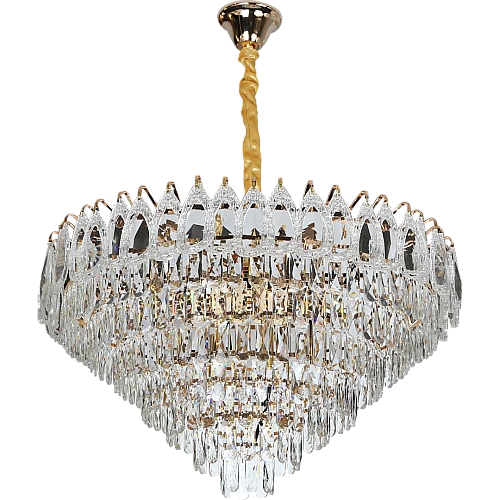 علاقي مودرن ذهبي E14*15 مقاس 800 ملم