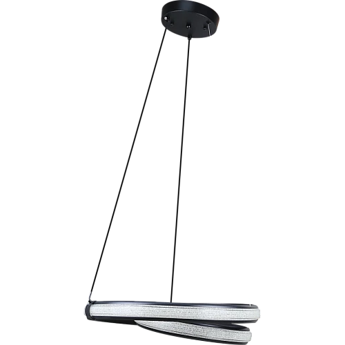 علاقي مودرن اسود لون الانارة 3 اضاءات واط 105