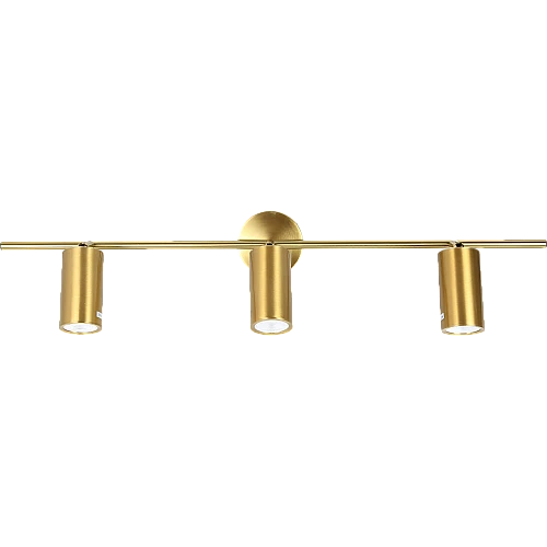 ترك لايت جداري ثلاثي مدور جرم زيتي GU10