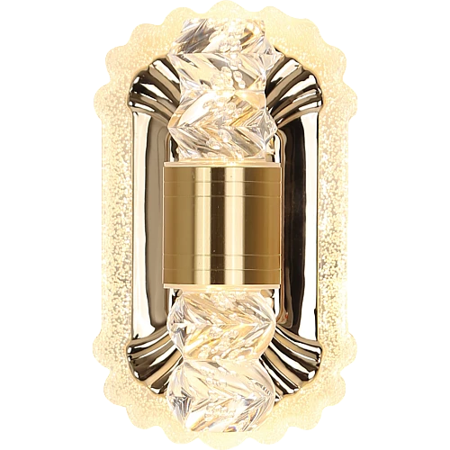  صورة منتج ابليك حائط جداري مودرن ذهبي لون الانارة 3 اضاءات موديل WA/C5934/FGD+3CO