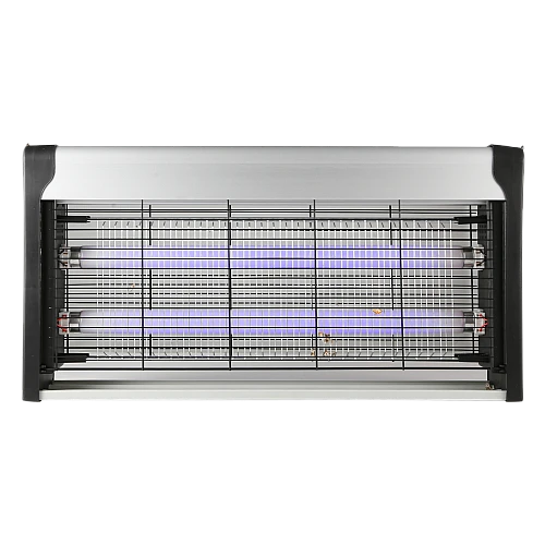 مصيدة ناموس كهربائي غطاء فضي مع اسود 2*15 واط