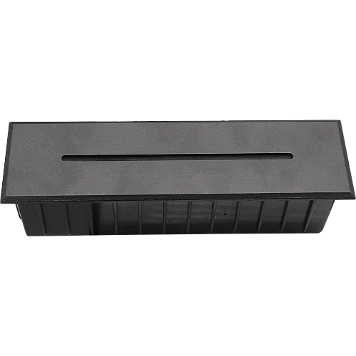 اضاءة درج ولمبة درج بإضاءة جميلة شكل اسود لون الانارة اصفر مستطيل ابعاد 210 × 60 × 60 مم 5 واط