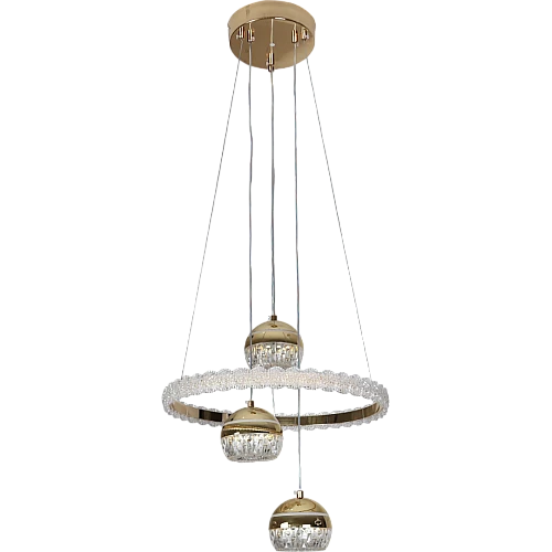 علاقي مودرن ذهبي لون الانارة 3 اضاءات واط 55