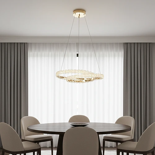 علاقي مودرن ذهبي لون الانارة 3 اضاءات 42 واط