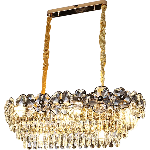 علاقي مودرن ذهبي E14*10 مقاس 800*300 ملم