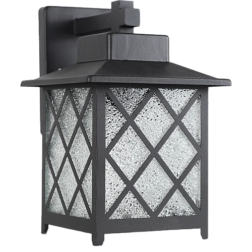 كشاف بوابة جداري غطاء لون اسود