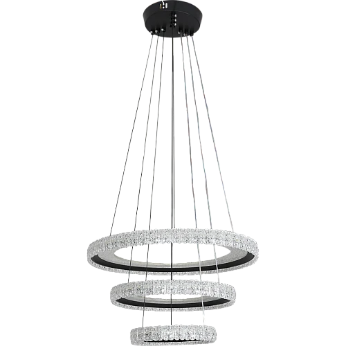 علاقي مودرن اسود لون الانارة 3 اضاءات واط 135