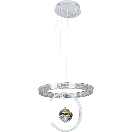 علاقي مودرن ابيض لون الانارة 3 اضاءات واط 65