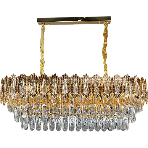 علاقي مودرن ذهبي E14*10 مقاس 800*300 ملم