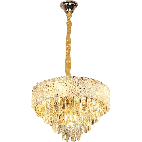 علاقي مودرن ذهبي E14*5 مقاس 400 ملم