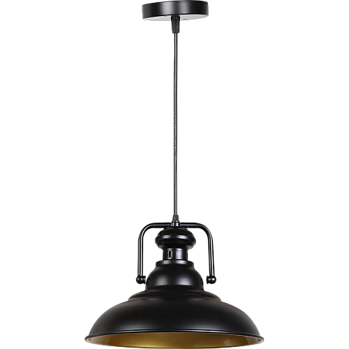 علاقي مودرن اسود + ذهبي E27*1