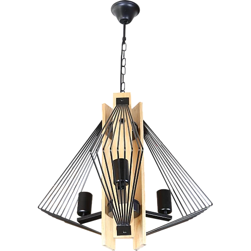 علاقي مودرن اسود E27*3