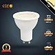  صورة منتج لمبة سبوت لايت GU10 لون الانارة شمسي كريمي 7 واط اضاءة بجودة عالية وتصميم عملي توفل موديل TF926/7W/NW/GU10