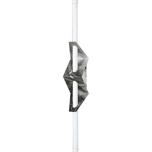 ابليك مودرن ابيض لون الانارة 3 اضاءات واط 12