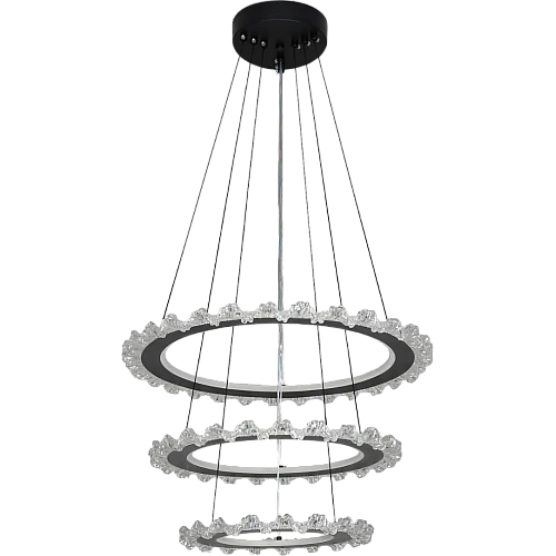 علاقي مودرن اسود لون الانارة 3 اضاءات واط 150