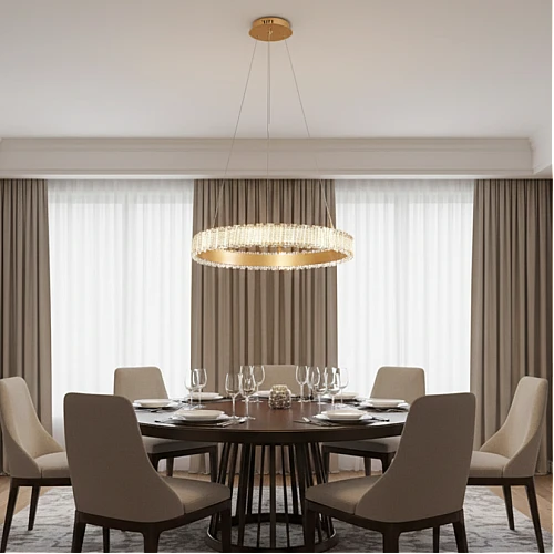 علاقي مودرن ذهبي لون الانارة 3 اضاءات 65W