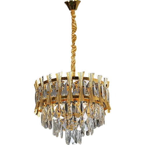 علاقي مودرن ذهبي E14*5 مقاس 400 ملم