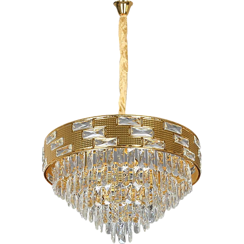 علاقي مودرن ذهبي E14*9 قطر 60 سم