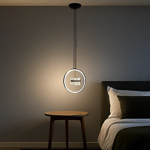 علاقي مودرن اسود لون الانارة 3 اضاءات 55 واط