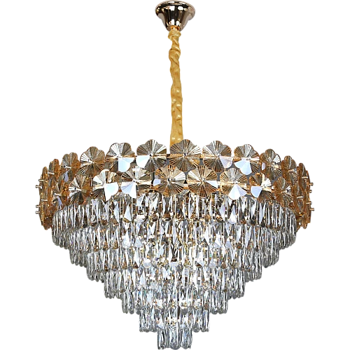 علاقي مودرن ذهبي E14*15 مقاس 800 ملم