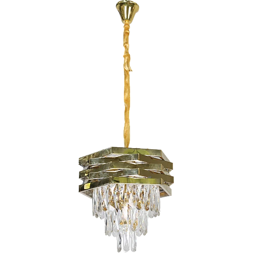 نجف علاقي كريستال ذهبي E14*3