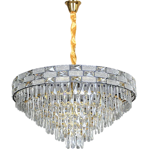 علاقي مودرن اسود+ذهبي E14*15