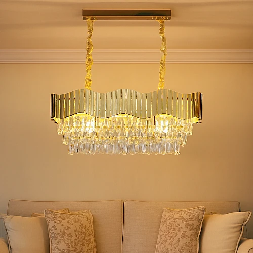 نجف مودرن ذهبي E14*10L