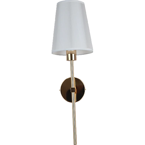 إضاءة شاين برايت جدارية مفرد مودرن شكل ذهبي تصميم عصري E14