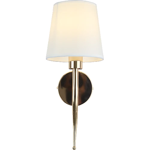  صورة منتج إضاءة جلو جليم جدارية إنارة جدارية و مفرد مودرن شكل ذهبي تصميم واضاءة ساحره E14 موديل WA/C5269/1FGD