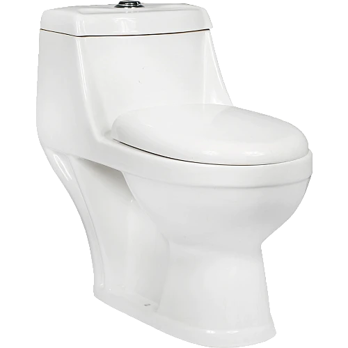 كرسي افرنجي دائري ظهر قصير مقاس 30 سم ابيض