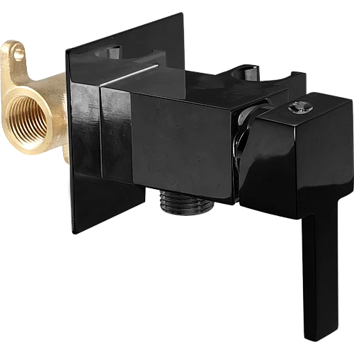 خلاط شطاف مخفي مربع اسود مع القلب