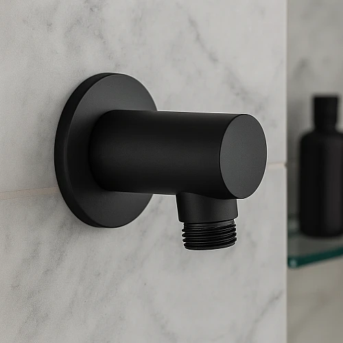 كوع مخفي مدور اسود