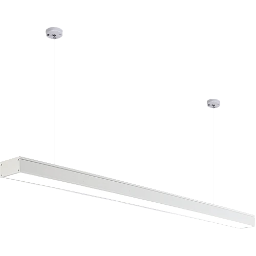 كشاف بنل مكتبي معلق أو لطش غطاء ابيض لون الانارة ابيض 30 واط طول 120 سم