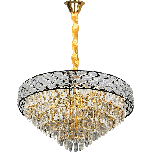 علاقي مودرن اسود + ذهبي E14*15