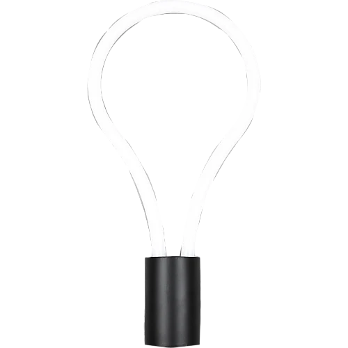 ابليك مودرن اسود لون الانارة 3 اضاءات واط 15 مقاس 500 ملم