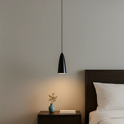 علاقي مودرن اسود + ابيض E27*1