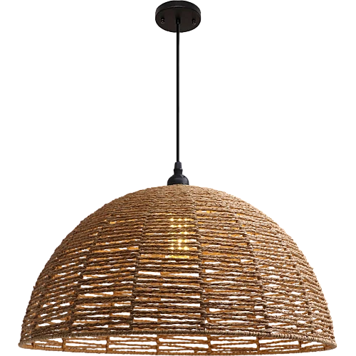 نجف مودرن بني E27*1 مقاس 50 سم