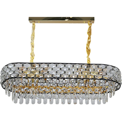 علاقي مودرن اسود + ذهبي 800*300 E14*10