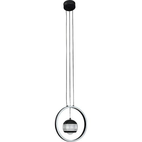 علاقي مودرن اسود لون الانارة 3 اضاءات واط 48