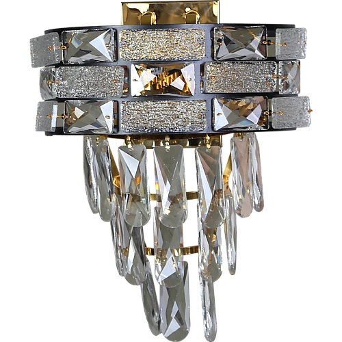 ابليك مودرن ذهبي + اسود E14*2