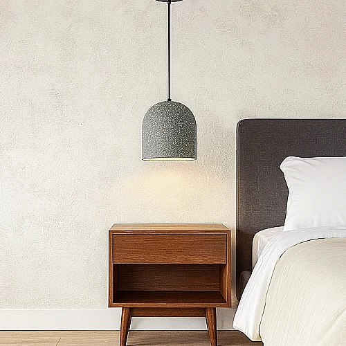 علاقي مودرن رمادي E27*1L