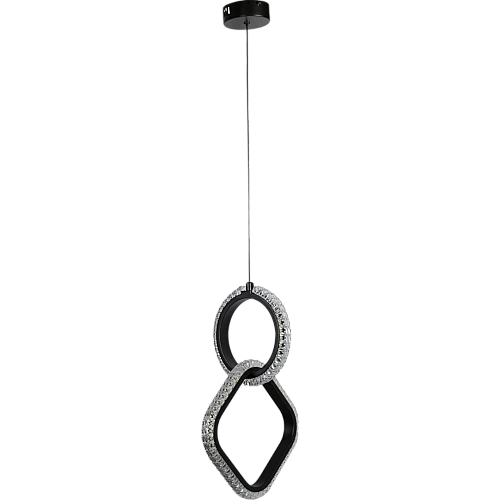 علاقي مودرن اسود لون الانارة 3 اضاءات 9 واط