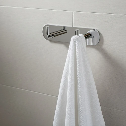 علاقة ملابس حائط دائري مجوز فضي