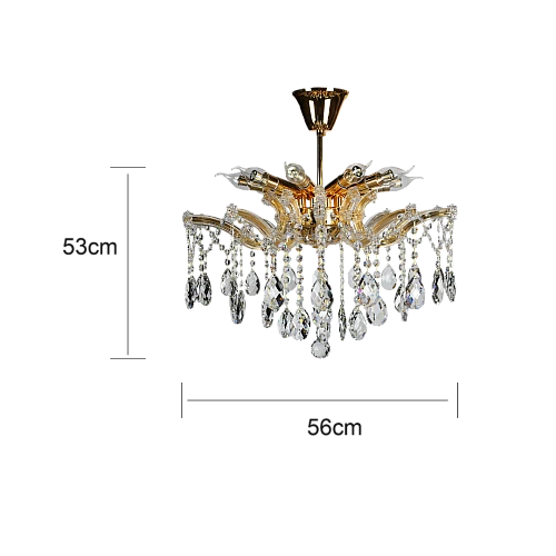 علاقي مودرن ذهبي E14*10L