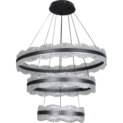 نجف مودرن أسود لون الانارة 3 اضاءات 250 واط